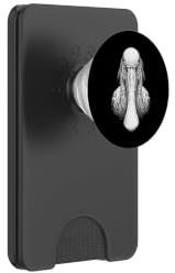 Spatule Blanche Illustration PopSockets PopWallet pour MagSafe