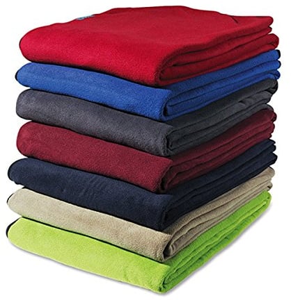 cocoon Herren Premium-Fleece Blanket Reisedecke, Blue Pacific, Regular