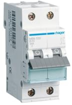 Hager MBN520 Commutateur électrique 2P 2P 50-60 Hz 20 A