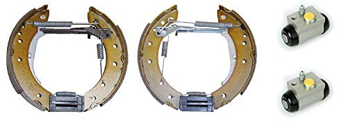 BREMBO Bremsbackensatz K61072 | Kompatibel mit: CITROËN SAXO, XSARA, XSARA Coupe, ZX, PEUGEOT 106 II, 206 Schrägheck, 206 Stufenheck, 206 SW, 206+, 306