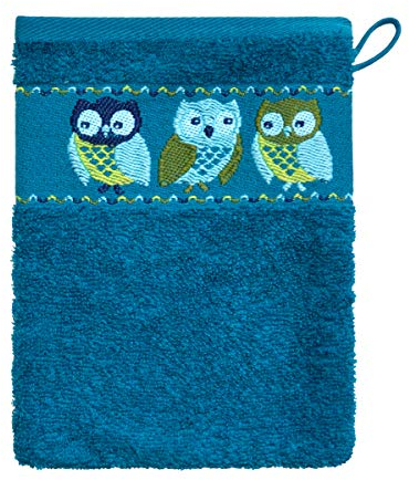 Dyckhoff EULE DT HT GT WH 4 Farben *NEU* (Waschhandschuh 16 x 21 cm, petrol)