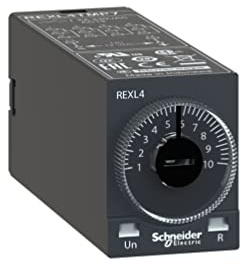 Schneider Electric Zelio Time - Modular Timing Relay, On-Delay, 5 A, 4CO, 0.1s…100h, 230 V AC, REXL4TMP7