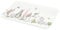 Beatrix Potter Peter Rabbit Classic - Glass Worktop Protector Chopping Board