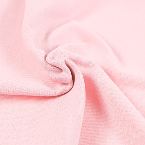 Bündchenstoff Schlauchware 35(70) cm breit Meterware ab 25cm Jersey Oeko-Tex, Farbe:hellrosa