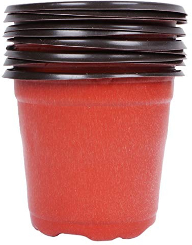 HEMOTON 50stücke Plastik Pflanztopf Für Sukkulenten Blumentopf Aus Kunststoff Kunststoffbecken Für Topfpflanzen Blumen Und Kleine Kakteen Geeignet Für Schreibtisch Bücherregal Fensterbank