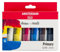 Amsterdam Standard Series Acrylfarben Set | Farbtheorie Mischset (6 x 20 ml Tuben) | Grundfarben + Schwarz, Weiß & Umber