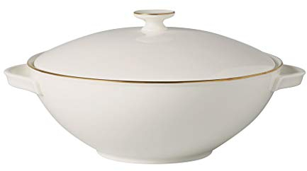 Villeroy & Boch Signature Anmut Gold soupière, blanc/or