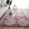 HYZSM Hochflor Teppich Wohnzimmer Rosa Lila 140x200cm,Flauschiger Teppich Antirutsch für Outdoor/Wohnzimmer/Schlafzimmer/Kinderzimmer/Flur/Dekoration Wohnung