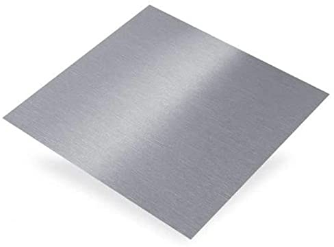Dünne Aluminiumplatte, Aluminiumplatte, für Maschinenwerkstatt und Metallhandwerk, Korrosionsbeständigkeit, Dicke 0,2 mm, Länge 300 mm,Breite 300mm*5St