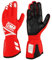 Ompracing Gants Omp One Evo FX FIA 8856-2018, Rouge, Taille M