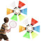 Duroecsain Federbälle-Ball-Set, Federbälle für Badminton,Bunte Badmintonbälle für das Schlagtraining | Trainings-Badmintonbälle, Federbälle-Set für Jugendspieler, Strandschlägerspiele, Spielplatz,