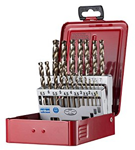 Dormer Jobber Drill Set, Set of 19