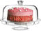Multifunctional 6 in 1 Cake Stand and Dome | dine@drinkstuff Cake Dome, Punch Bowl, Salad Bowl, Chip & Dip Server, Serving Stand, Food Dome