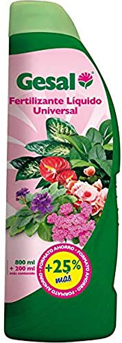GESAL Fertilizante líquido universal, Óptimo crecimiento de la planta, 1 L