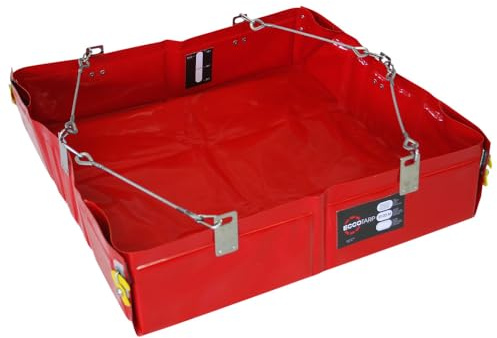 Eccotarp Auffangwanne, ET 02 M Komplettset, 75 l ET 02 M SET (Faltbare Apillbag Decon Dekontaminieren Ölauffangwanne Mulde Auffangwannentasche Regal-Bodenwanne 8110T00020 8110T00021)