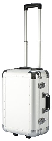 IQE-Storage Transport-Trolley TB-M6, Schaumstoffpolsterung, Spannschlösser, LxBxH: 48 x 33 x 21 cm, Silber, Transportbox, Koffer, Kiste