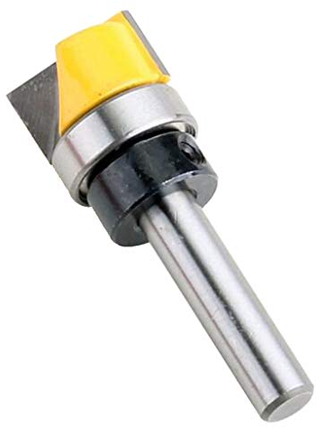 Profi Kopierfräse Oberfräser Bündigfräser Profilfräser, 8 mm Schaft, mit Kugellager am Oben