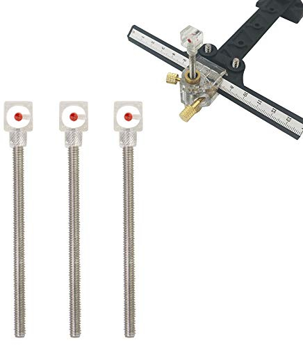 SHARROW 3 Stück Recurvebogen Sight Pin Recurve Bogen Visier Scope Bogen Anblick Bogenvisier Jagdvisier für Bogensport Zubehör