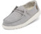 Hey Dude Wendy Youth Linen - Schuhe für Mädchen - Farbe Linen Grey - Freizeitschuhe im Mokassin-Stil - Größe 30