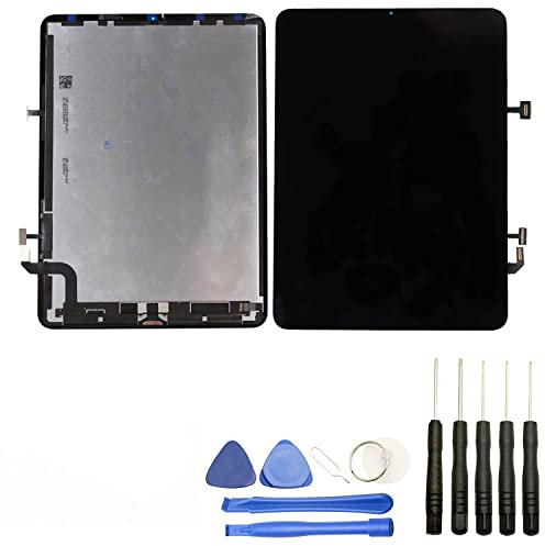Visiodirect® Ecran Complet : Vitre Tactile + écran LCD Compatible avec Ipad Air 4 (2020) A2324 A2072 A2325 A2316 10.9 Gris Blanc + Kit Outils