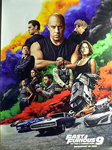 Fast + Furious 9 - Teaser - Vin Diesel - Filmposter A1 84x60cm gerollt (1)