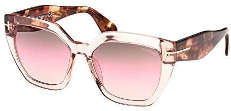 Tom Ford PHOEBE FT 0939 Transparent Pink/Brown Pink Shaded 56/17/140 Damen Sonnenbrillen