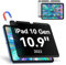 Magnetischer Blickschutzfilter Kompatibel Mit iPad 10. Generation 10,9 Zoll 2022, Abnehmbar Anti Glare Blaulicht Privacy Screen Displayschutz Sichtschutz Bubble-Free Wiederverwendbarer