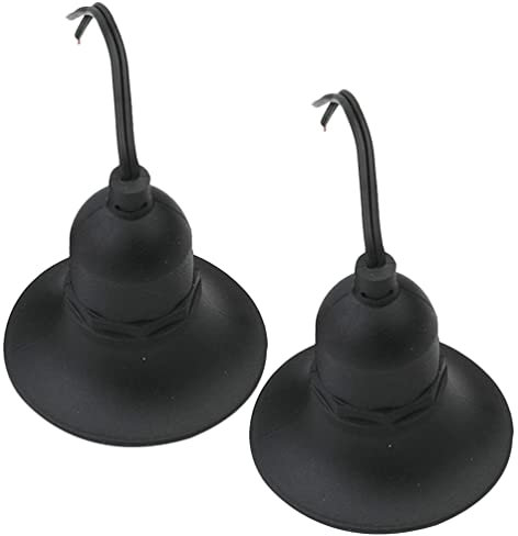 Uonlytech 2 Stücke Lampenfassungen E27 Pendellampenfassung -Birne Schraubfassung Vintage Glühbirnenfassung Ersatz Für Pendelleuchte Kronleuchter Wandleuchte Schwarz