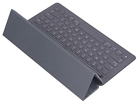 KIMISS für Pro 12,9 Tastatur 2. Generation Tablet Tastatur Kunstleder, ABS Tablet Tastatur Tragbar Kabellos Schwarz für Smart Keyboard für Tablet 12.9In First Second