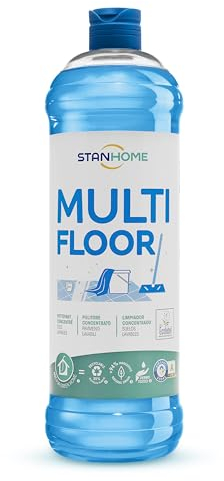 STANHOME | Pulitore Concentrato per Pavimenti Lavabili MULTI FLOOR, Sgrassatore Antiodori per Pavimenti Senza Aloni, 1000 ml (ECOLAB)