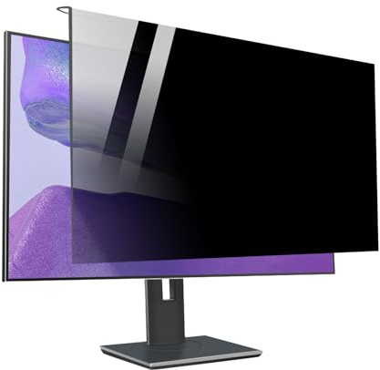 CUNIO Abnehmbare Acryl Bildschirmfilterfolie, Hängender Sichtschutz, Anti-Blaulicht Displayschutzfolie, Breitbildrahmen 18–32 Zoll,32in 730x440mm