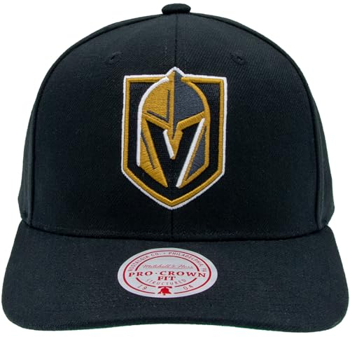 Mitchell & Ness NHL Team Ground 2.0 Pro Snapback - Las Vegas Golden Knights, Black