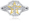Pentagramm 925 Sterling Silber Hexen Baum des Lebens Ring - Magic Amulett Schmuck Geschenke für Damen