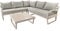 Green Spirit Gartenlounge-Set Jura - Braun, FSC100 Eukalyptus Holz, für 5 Personen, Wetterfest, Garten Lounge-Set mit Ecklounge und Tisch Terrassen Outdoor Loungemöbel-Set, Garten-Möbel Sitzgruppe