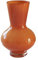 Nzzkoides Glasvase, Multifunktionale Bauernhausvase, Designvase Für Restaurant, Hotel Und Wohnzimmer, Nicht Einfach Zu Gießen ， 24 Cm/28 cm(Size:H28CM,Color:Orange Farbe)