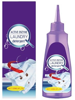 Stain Remover for Clothes, 2025 New Vanish Stain Removal, Blood Stain Remover with Active Enzyme, Oil Stain Cleaner for Most Types of Clothes (1)