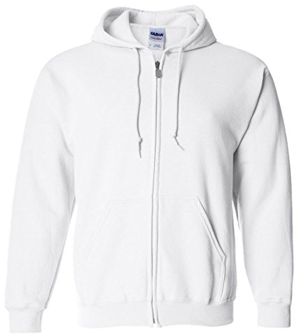 Gildan Men's Fleece Zip Hoodie Sweatshirt, Style G18600, Multipack Shirt (Pack of 1)