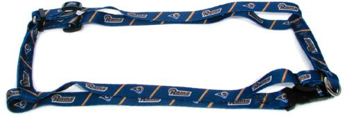 Hunter MFG St Louis Rams Hundegeschirr, verstellbar, Größe S, 1,6 cm