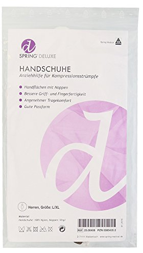 Noppen Handschuhe Für Kompressionsstrümpfe Herren