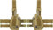 normani Tiefziehholster Set Rechts + Links Beinholster Farbe Coyote