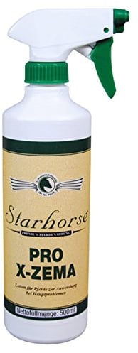 Starhorse Pro X-Zema 500ml Sprühflasche für Pferde Haut Fell