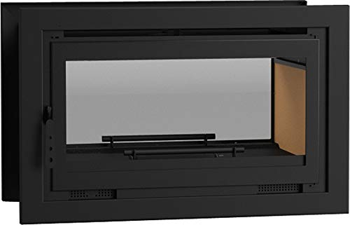 FM Insert de cheminée Double Face IT-102 13,3kW à Chaleur ventilée