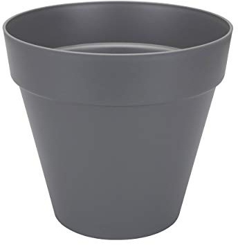 Loft urban pot de fleur rond - 50 cm - gris anthracite