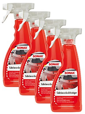 Cabrioverdeckreiniger Cabrioreiniger Cabriodeck Reiniger 500 Ml Sonax 4X