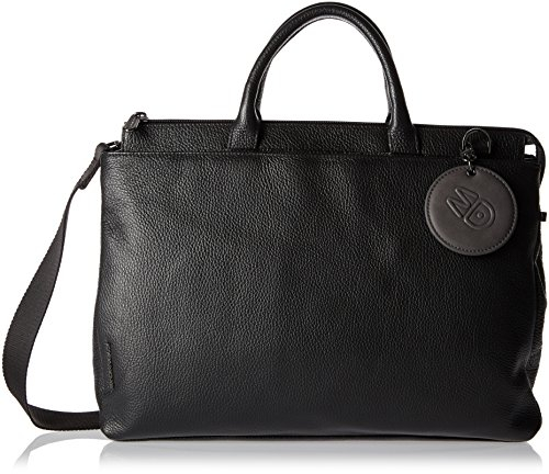 Mandarina Duck Damen Mellow Leather Geldb rsen, Nero, 40x28x14 (L x H W) EU