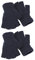 SATINIOR 2 Paar Unisex Halbe Fingerhandschuhe Winter stretchy Stricken Fingerlose Handschuhe in Gemeinsamen Größe (Grau)