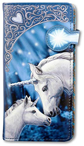 Fantasy-Geldbörse mit Einhörnern - Sacred Love - geprägt | Geldbeutel, Mehrfarbig by Lisa Parker