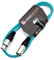 Male to Female XLR Mic Lead/Balanced Microphone/Mic Patch Cable / 7 Colours (1m, Green)