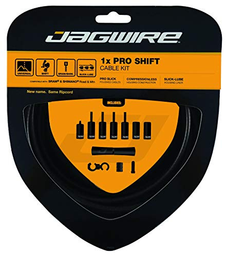 Jagwire 1X Pro Shift Gear Cable Kit - Stealth Black