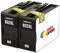 TONER EXPERTE® 2 XL Schwarz Druckerpatronen Ersatz für 932 932XL CN053AE kompatibel für Officejet 6100 6600 6700 7110 7510 7600 7610 7612 7620 | hohe Kapazität